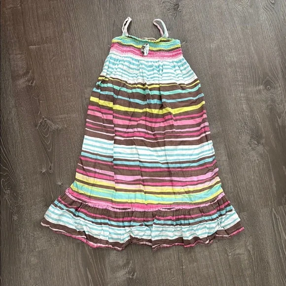 Old Navy | Dresses | Old Navy Multicolor Striped Kids Dress Size 5t |  Poshmark